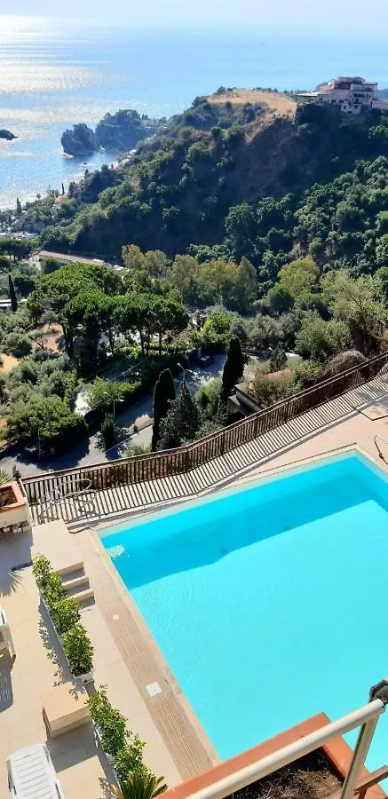 Taormina Panoramic Seaview Apartment