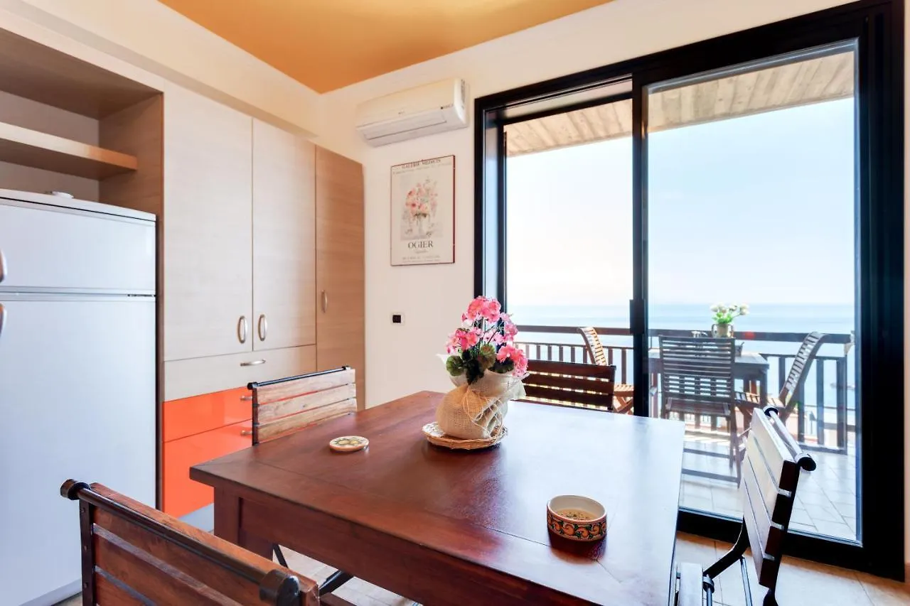 Taormina Panoramic Seaview Apartment Włochy