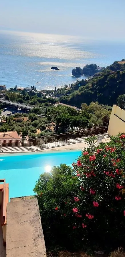 Taormina Panoramic Seaview Apartment